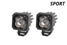 Load image into Gallery viewer, DIODE DYNAMICS Stage Series C1 White Sport Standard LED Pod (pair) | WIDE WHITE BACKLIGHT