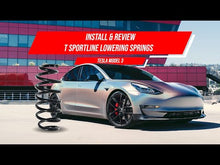 Load and play video in Gallery viewer, Tesla Model 3 Sport Lowering Springs