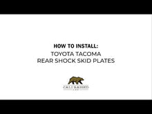 Load and play video in Gallery viewer, Cali Raised - 2005-2023 TOYOTA TACOMA REAR SHOCK SKID PLATES