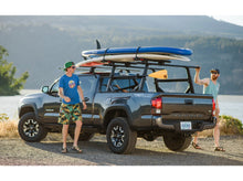 Load image into Gallery viewer, YAKIMA OverHaul HD Toyota Tacoma 2016-2023 Double Cab 4DR Adjustable Truck Bed Ladder Full Rack Kit - Aluminum - 500 lbs - 60" Crossbars