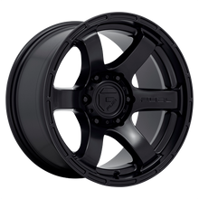 Load image into Gallery viewer, FUEL OFF ROAD D767 RUSH MATTE BLACK 17X9 6X139.7 5.04 1mm