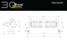 Load image into Gallery viewer, DIODE DYNAMICS Stage Series 30" Driving AMBER Light Bar