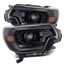 Load image into Gallery viewer, ALPHAREX 12-15 Toyota Tacoma PRO-Series Halogen Projector Headlights Alpha-Black
