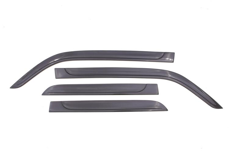 Auto Ventshade (AVS) 894027 4RUNNER 1-23 Rainguard; Ventvisor; Low Profile; Tape-On; Smoke Gray; Acrylic; Set of 4