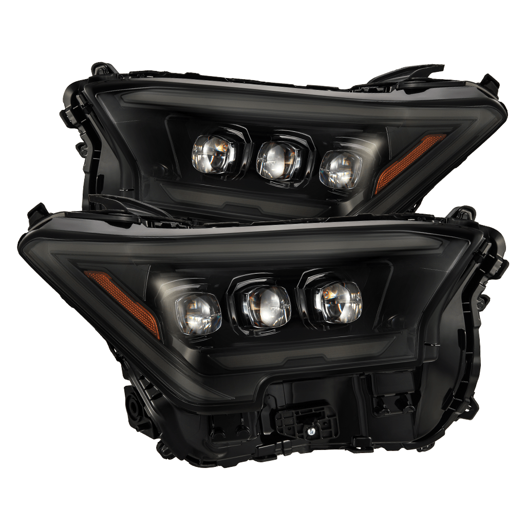 ALPHAREX  24-UP Toyota Tacoma NOVA-Series LED Projector Headlights Alpha-Black