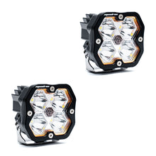 Load image into Gallery viewer, BAJA DESIGN SQUADRON 2.0 SPORT BLACK LED AUXILIARY LIGHT POD PAIR - UNIVERSAL SPORT DRVING
