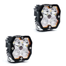 Load image into Gallery viewer, BAJA DESIGN SQUADRON 2.0 SPORT BLACK LED AUXILIARY LIGHT POD PAIR - UNIVERSAL SPORT DRVING
