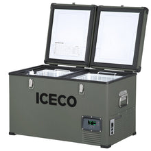 Load image into Gallery viewer, ICECO 68.6QT VL65 Dual Zone Portable Fridge Plug In Cooler for Car | ICECO
