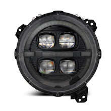 Load image into Gallery viewer, ALPHAREX 18-23 Jeep Wrangler JL/Gladiator JT NOVA-Series LED Projector Headlights Alpha-black

