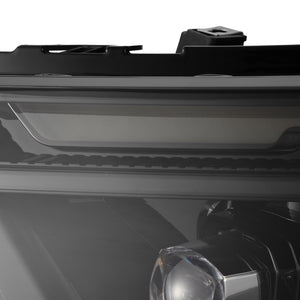 ALPHAREX 19-23 Toyota RAV4 (Low Trim) NOVA-Series LED Projector Headlights Alpha-Black