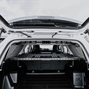 Cali Raised - 2010-2023 4RUNNER INTERIOR MOLLE PANEL- 2 ROW SEATING FULL COMBO REAR AREA CARGO TRAY BOTH SIDES, MIDDLE TRAY AND UPPER TRAY Preorder