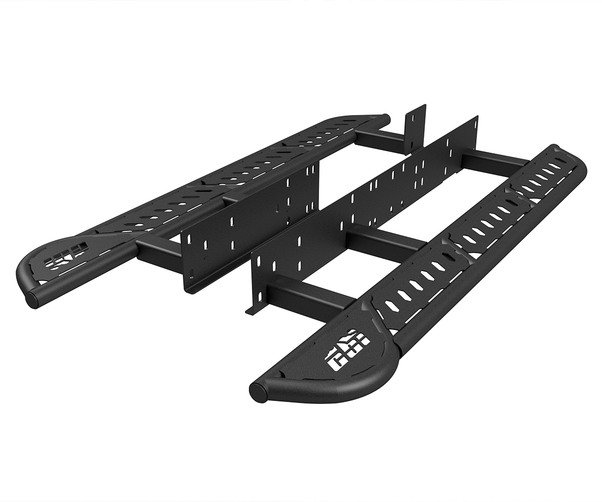 CBI OFFROAD TOYOTA 4R OVERLAND BOLT-ON ROCK SLIDERS | 2010-2023