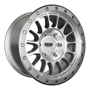 SSW OFFROAD DAKAR EVO / MACHINED SILVER / 17X9.0 SET OF 4