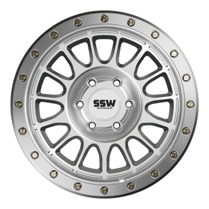 SSW OFFROAD DAKAR EVO / MACHINED SILVER / 17X9.0 SET OF 4