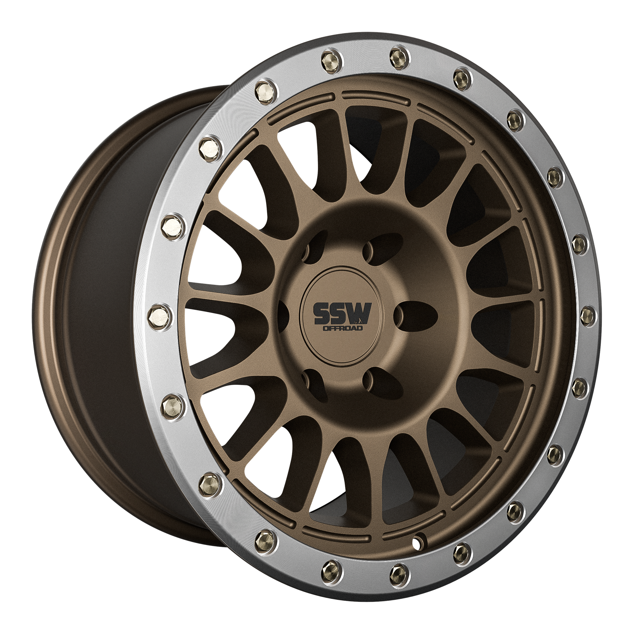 SSW OFFROAD DAKAR EVO / MATTE BRONZE/ 17X9.0 SET OF 4 – MJ MOTORSPORTS