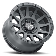 Load image into Gallery viewer, ICON ALLOYS COMPRESSION, DOUBLE BLACK, 17 X 8.5 / 6x139.7
