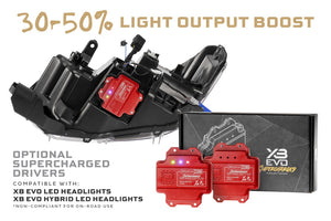 MORIMOTO TOYOTA TACOMA (16-23) XB EVO HYBRID LED HEADLIGHTS
