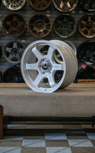 Load image into Gallery viewer, VOLK RACING TE37SB TOURER 18X8.5 +22 6X139 Dash White SET OF 4
