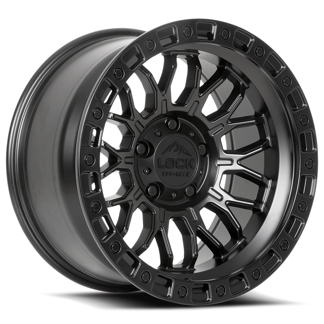 Lock Off-Road COMBAT 17x9 +1 Offset Set of 4 Preorder