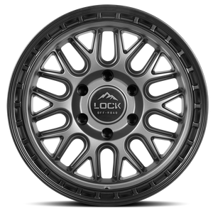 Lock Off-Road ONYX 17x9 +1 Offset Set of 4 Preorder