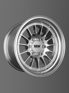 SSW OFF-ROAD  DAKAR / MACHINED SILVER  Set of 4 Preorder