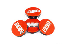 Load image into Gallery viewer, BBS TS-Series Red Wheel Center Cap Set
