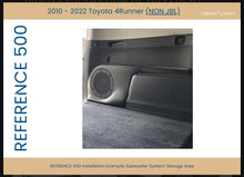 Load image into Gallery viewer, OEM Audio Plus - Toyota 4Runner | Reference 500 Single 8in Subwoofer with Dedicated Sub Amp Non-JBL Preorder
