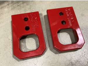 OEM Genuine Toyota 2024+ Tacoma & 2025 + 4Runner Red Front Tow Hooks - Toyota (PT974-35250)