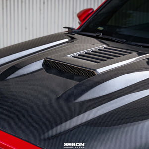 Seibon TR-Style Carbon Fiber Hood For 2024 Toyota Tacoma