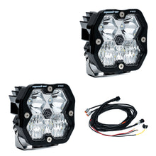 Load image into Gallery viewer, Baja Designs Squadron PRO Black LED Auxiliary Light Pod Pair - Universal
