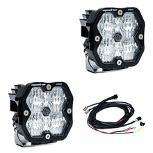 Load image into Gallery viewer, Baja Designs Squadron PRO Black LED Auxiliary Light Pod Pair - Universal
