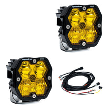 Load image into Gallery viewer, Baja Designs Squadron PRO Black LED Auxiliary Light Pod Pair - Universal
