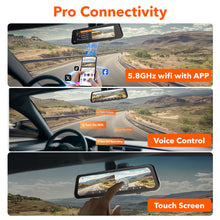 Load image into Gallery viewer, WOLFBOX G900Pro 12MP WiFi Touch Screen Rear View Mirror Dash Cam Smart Mirror
