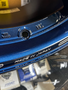 VOLK RACING TE37SB TOURER 18X8.5 +22 6X139 Mag Blue SET OF 4