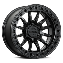 Load image into Gallery viewer, LOCK Off - Road Trail Matte Black with Matte Black Ring 6X139.7
