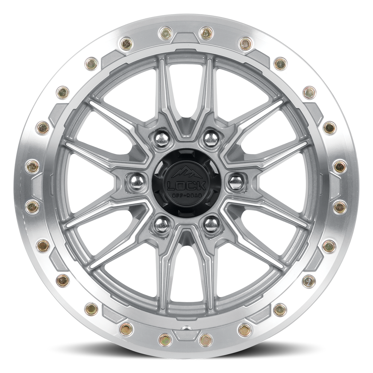 LOCK Off - Road KRAWLER MACHINE FACE POLISH 6X139.7 – MJ MOTORSPORTS
