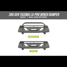 Load image into Gallery viewer, C4 FABRICATION TACOMA FRONT LO-PRO WINCH BUMPER / 3RD GEN / 2016+ PREORDER

