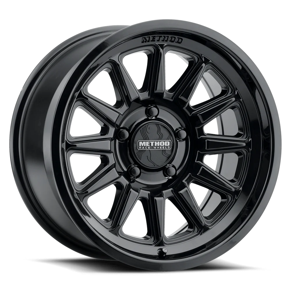 METHOD MR323 GLOSS BLACK 17X8.5 0MM CENTERBORE