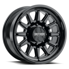 Load image into Gallery viewer, METHOD MR323 GLOSS BLACK 17X8.5 0MM CENTERBORE
