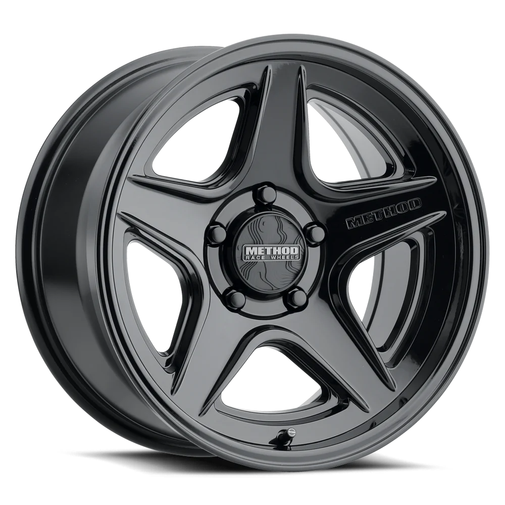 METHOD MR319 GLOSS BLACK 18X8.5  +40MM OFFSET 6X5.5 CENTERBORE