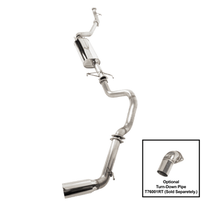 TANABE MEDALLION TOURING 24-UP TOYOTA TACOMA EXHAUST WITH TURNDOWN PIPE