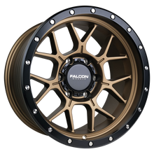 Load image into Gallery viewer, FALCON TX -Titan 17x9 -12 Offset Matte BRONZE Set of 4
