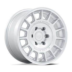 BLACK RHINO VOLL 17X8.5 6X5.5 +0 HYPER SILVER SET OF 4