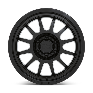 BLACK RHINO RAPID MATTE BLACK 17x9 6x5.5 +12MM