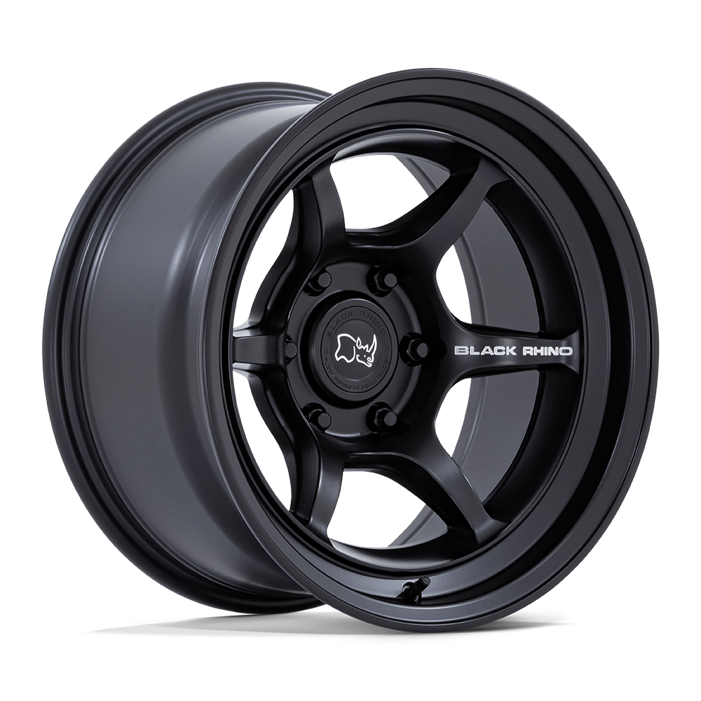 BLACK RHINO SHOGUN 17X8.5 6X5.5 -10 MATTE BLACK