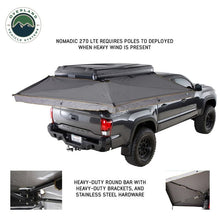 Load image into Gallery viewer, OverLand Vehicle Systems Nomadic 270 LTE Passenger Side Awning With Bracket Kit
