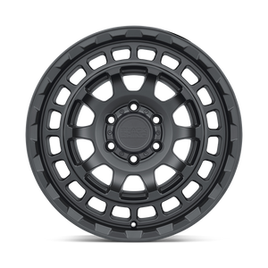 Black Rhino Chamber 17x8.5 Matte Black 0 Offset