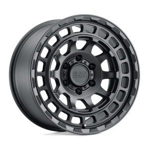 Black Rhino Chamber 17x8.5 Matte Black 0 Offset