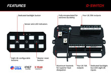 Load image into Gallery viewer, DIODE DYNAMICS Diode Dynamics D-Switch 8-Channel Switch Panel

