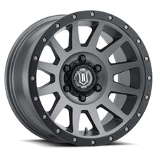 Load image into Gallery viewer, ICON ALLOYS COMPRESSION, TITANIUM, 17 X 8.5 / 6x139.7
